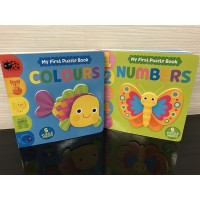 My First Puzzle Book-- Colours & Numbers (Set of 2)